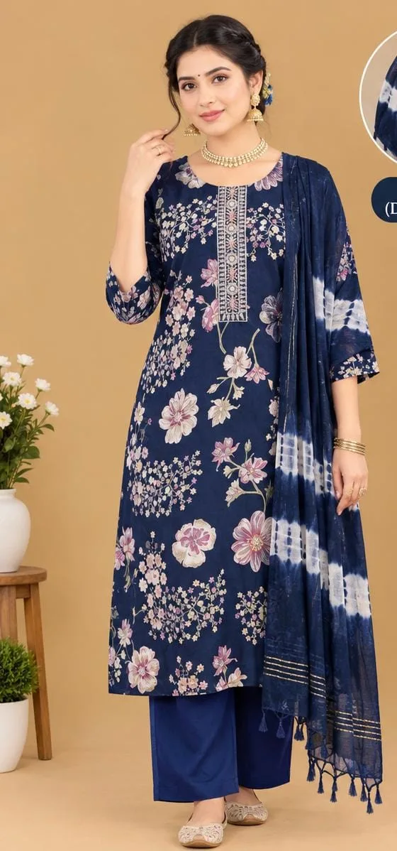 The Kurti Shop Premium Floral Kurtis with Tailored Silhouette