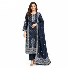 kurti set, 3 piece kurti set, women ethnic wear, ladies kurti, kurta set for women, straight kurti, printed kurti, ethnic wear, festive wear, party wear, traditional wear, dupatta set, women clothing, The Kurti Shop