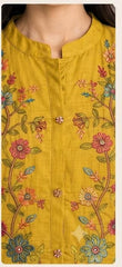 Premium Embroidered Kurti Set with Palazzo 2