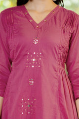 The Kurti Shop – Women Embellished Straight Kurta Pant with Dupatta | 3 Piece Ethnic Set